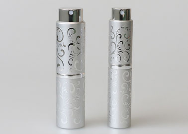 Mini Silver 10ml Parfum Atomiser Twist Dan Spritz Atomiser Untuk Kemasan Kosmetik