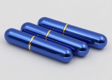 Blue Mini Parfum Atomiser 10ml Hadiah Ukuran Saku Dukungan Industri Makanan