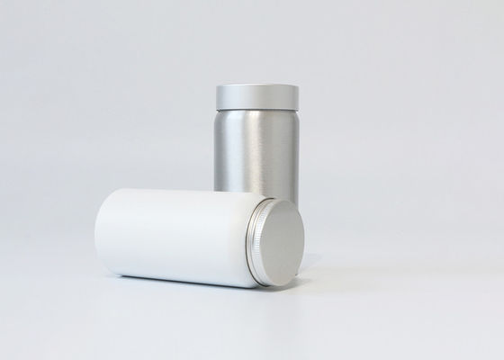 Moistureproof Lightweight dalam stok Botol Pil Aluminium 200ml