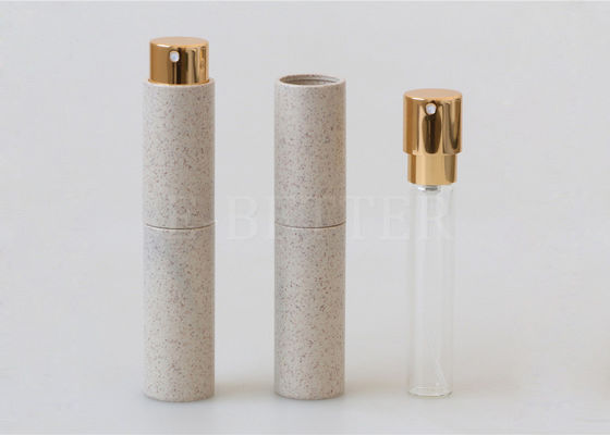 Jerami gandum warna kosong isi ulang 10ml semprot botol penyemprot parfum mini