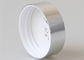Aluminium Plastik Wide Mouth Canning Jar Lids 53mm Shiny Perak