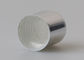 Shiny Silver Top Disc Cap, Shampoo Cosmetic Cap Matte Surface