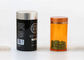 Botol kapsul PET 50ml-880ml logo disesuaikan penggunaan farmasi berwarna-warni