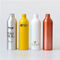 Kemasan Perawatan Kulit Logam Putih Matte 250ml Botol Kosmetik Aluminium