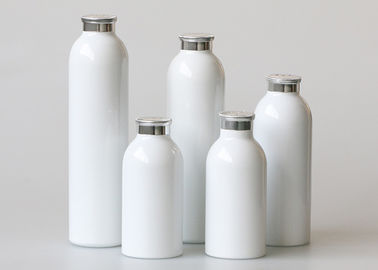Botol Kosmetik Aluminium Kosong, Botol Bedak Putih Dengan Ayak