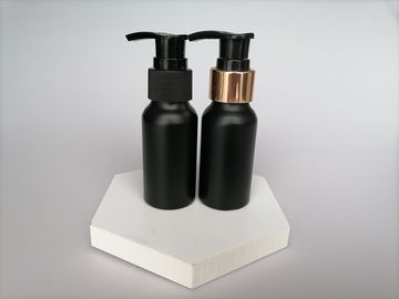 30ml Matte Black Aluminium Pump Dropper Botol Esensial Aluminium Botol Kosmetik