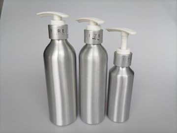 Perawatan kulit Perak botol Aluminium Kecil Pompa Botol 120ml Face Serum Packing Botol Pompa Kosmetik