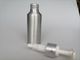 Perawatan kulit Perak botol Aluminium Kecil Pompa Botol 120ml Face Serum Packing Botol Pompa Kosmetik